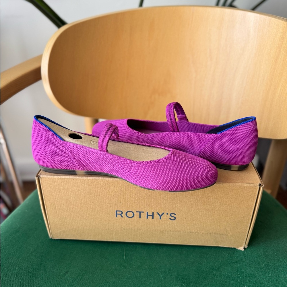 Rothy's Women's Pink Flats